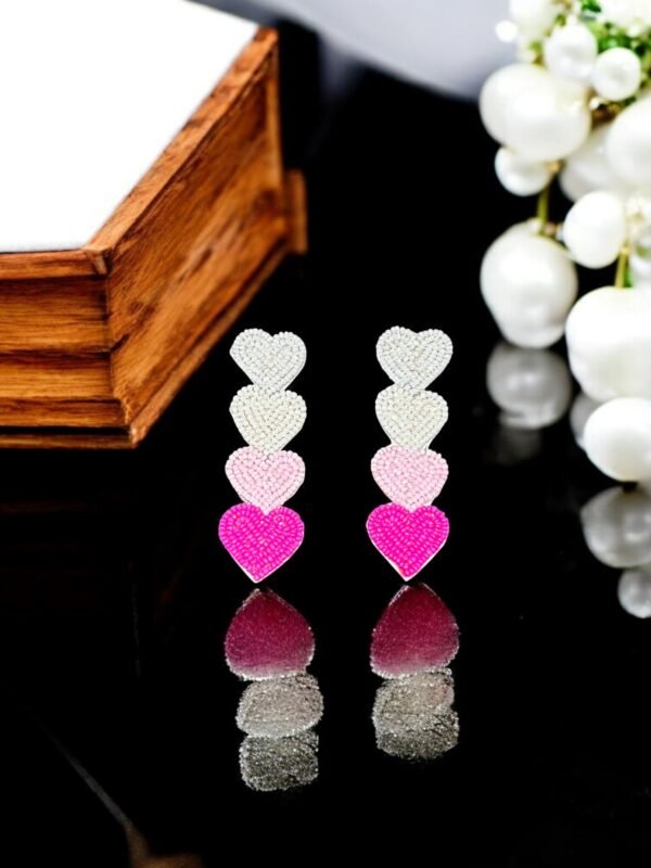 Handmade Heart shape Earring
