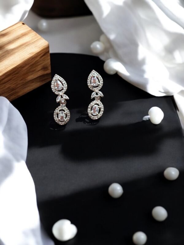 American Diamond Necklace Set - Image 2