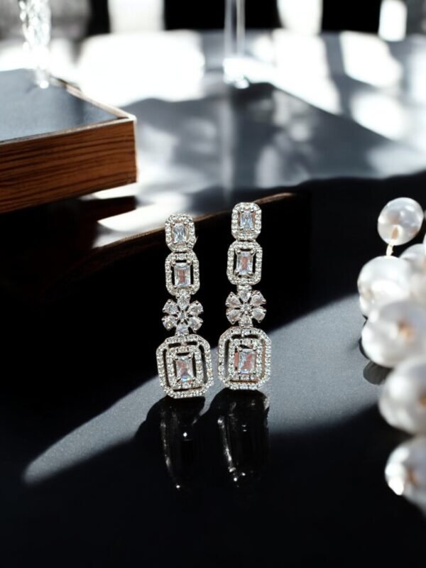 American Diamond Necklace Set - Image 2