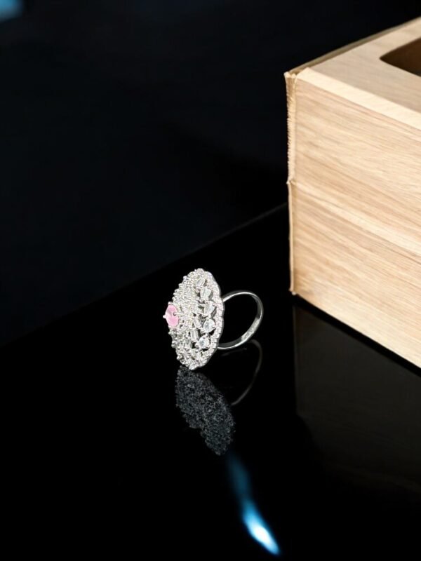 American Diamond Adjustable  Ring - Image 4